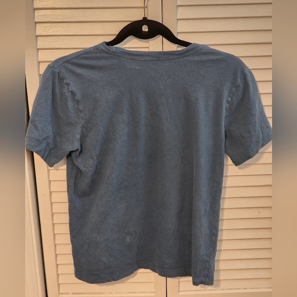 The North Face Logo Tee | Washed Blue | Womens SZ Small - Picture 2 of 6